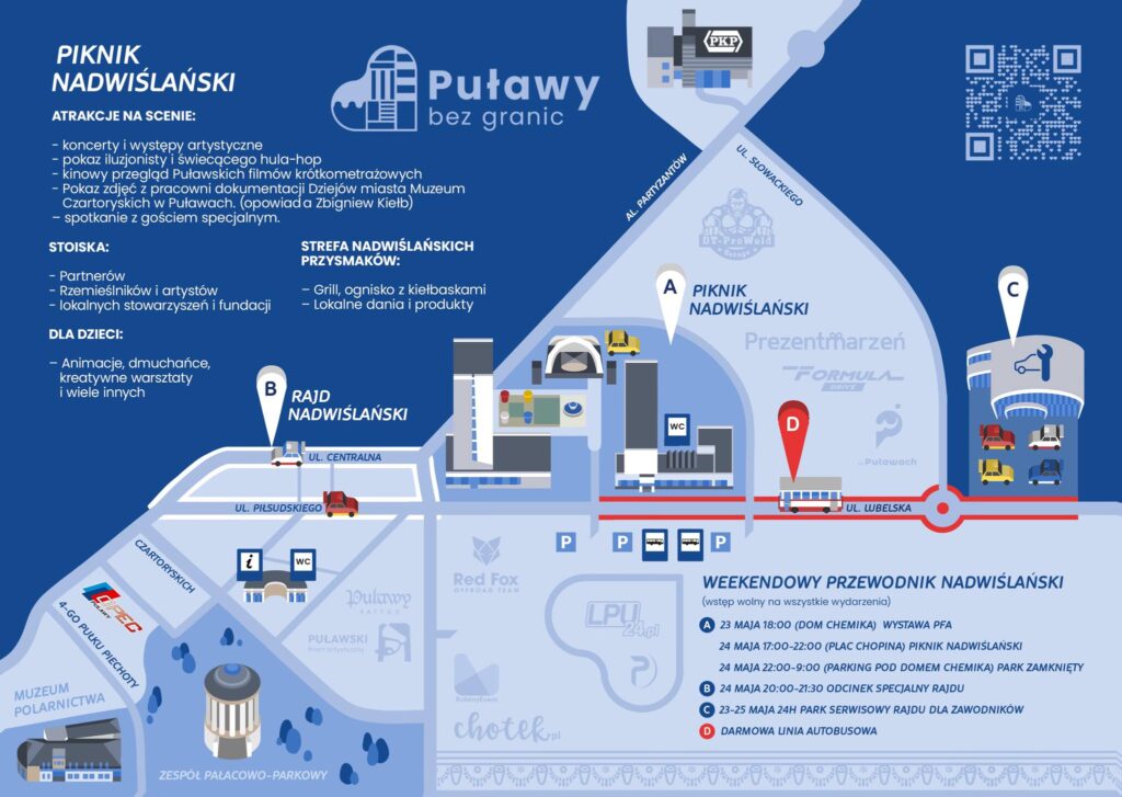 Piknik Nadwiślański plan